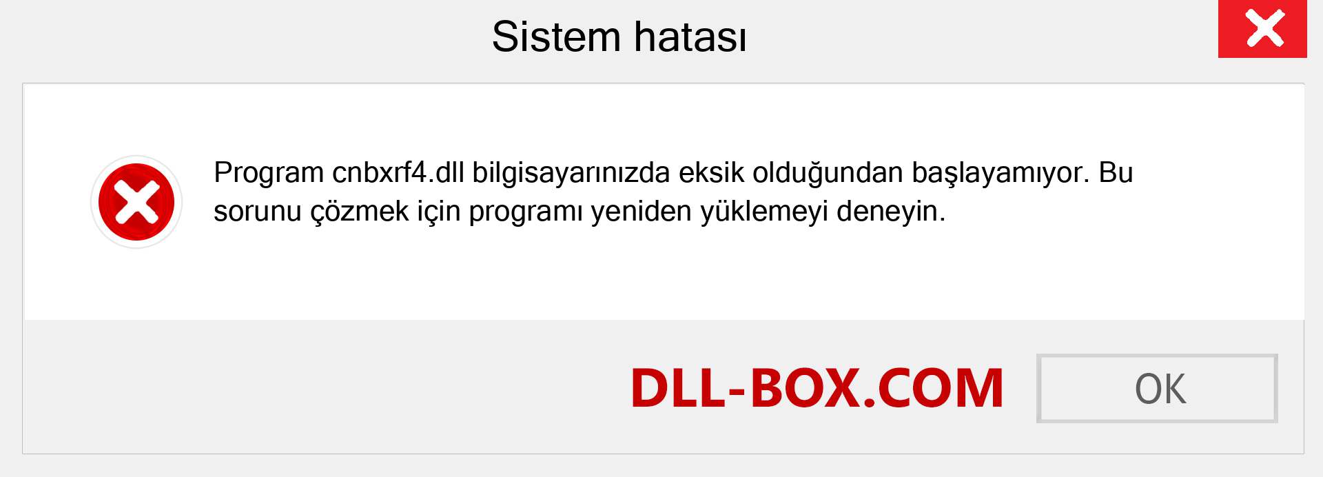 cnbxrf4.dll dosyası eksik mi? Windows 7, 8, 10 için İndirin - Windows'ta cnbxrf4 dll Eksik Hatasını Düzeltin, fotoğraflar, resimler